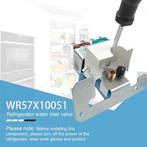 Wr57x10051 Ice Maker Water Inlet Valve 120V For Ge Kenmore Happton <b>Refrigerator</b> Replacement Part - Product Image 2