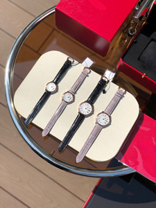 Reloj mecánico automático moderno y elegante, correa de cuero con diseño de cocodrilo, corona con incrustaciones de espinela, resistente al agua - Product Image 2