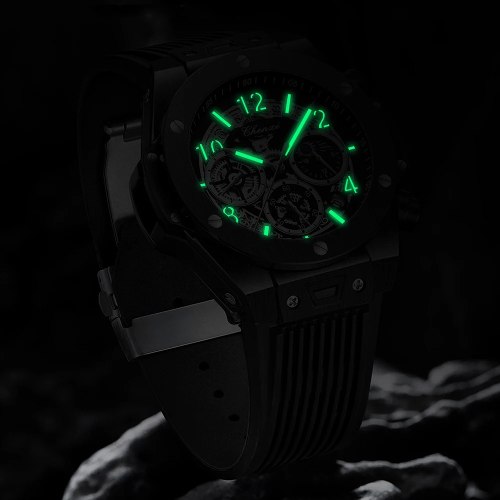 Chenxi Men's Waterproof Quartz Watch With Luminous Hands & Date | Oem