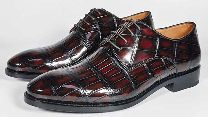 Crocodile Leather Shoes Superior Men's Dress Shoes