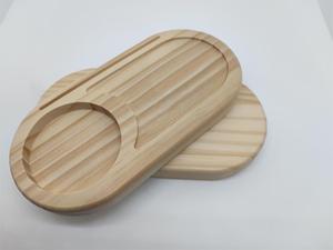 Bandeja de cocina de arce Letras láser personalizadas Bandeja de decoración de mesa de madera CNC Servicios de mecanizado de piezas personalizadas Servicios de fabricación - Product Image 3