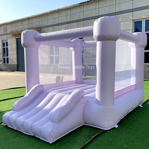 Piccolo castello gonfiabile in PVC viola castello gonfiabile per bambini casa di rimbalzo per interni Mini gonfiabile castello per bambini - Product Image 3