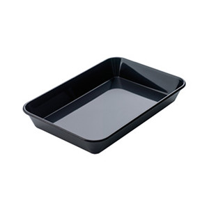 Plateau noir San 28 × 19 cm H 4 cm Araven pour aliments - Product Image 1