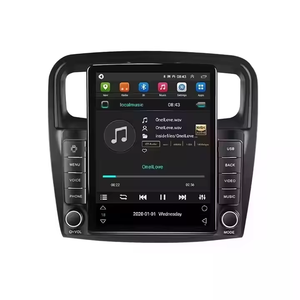 Autoradio vidéo stéréo Tesla Android 13 8+128G pour <span class=keywords><strong>Renault</strong></span> Logan 2014-2019, Carplay+auto AM FM, écran partagé, lecteur DVD - Product Image 3