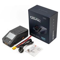 Chargeur intelligent AC/DC 4 canaux 400W/1000W, ToolkitRC Q6AC avec USB-C PD 65W intégré, compatible LiPo 1-6S, NiMH 1-16S, PB 1-10S pour batteries de drones RC