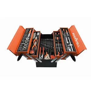 Rangement empilable glissières de tiroir en acier et métal complet mécanicien atelier garage voiture réparation outils professionnels à usage intensif coffret