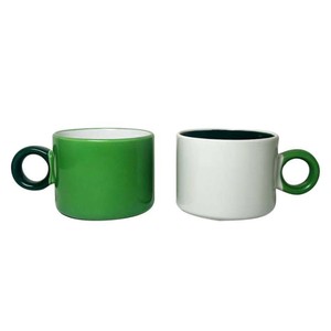 Tasses en céramique rondes avec poignée, couleur personnalisée, tasse individuelle, vaisselle promotionnelle - Product Image 5