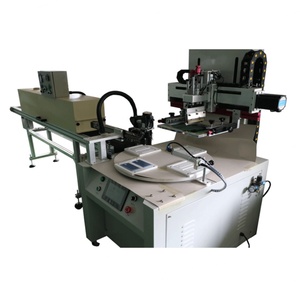 Automatic Rotating Screen Printing Machine IR Tunnel Single Color Robot Downloading Paper Printer New Condition PLC Motor - Product Image 3