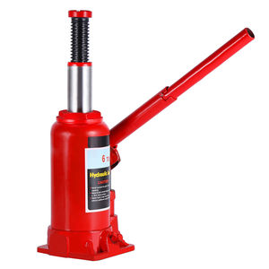 Ağır hizmet tipi 6 Ton manuel kısa gövde sertleştirilmiş çelik hidrolik şişe krikosu ortalanmış eyer ve otomobiller için pompalar - Product Image 2
