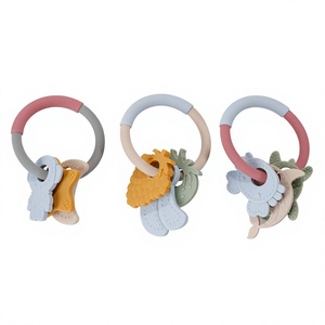 Doair - Mordedor de Silicona de Grado Alimenticio para Bebés, Juguete de Frutas y Vida Marina, Anillo Molar Suave Hervible - Product Image 1