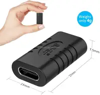 Usb C 3.1/10Gbps F/F Adapter Usb Type C Koppeling Extender Vrouw-vrouw Extension Connector