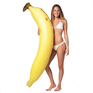 Bouée gonflable géante en forme <span class=keywords><strong>de</strong></span> banane, en PVC robuste, pour <span class=keywords><strong>jeux</strong></span> aquatiques et fêtes estivales - Product Image 1
