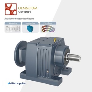 Motorreductor de Engranajes Helicoidales Serie R con 7.5kw/Reductor de Velocidad de <span class=keywords><strong>Motor</strong></span> Eléctrico con Caja de Engranajes Helicoidal Serie R para la Industria de Buggies - Product Image 3