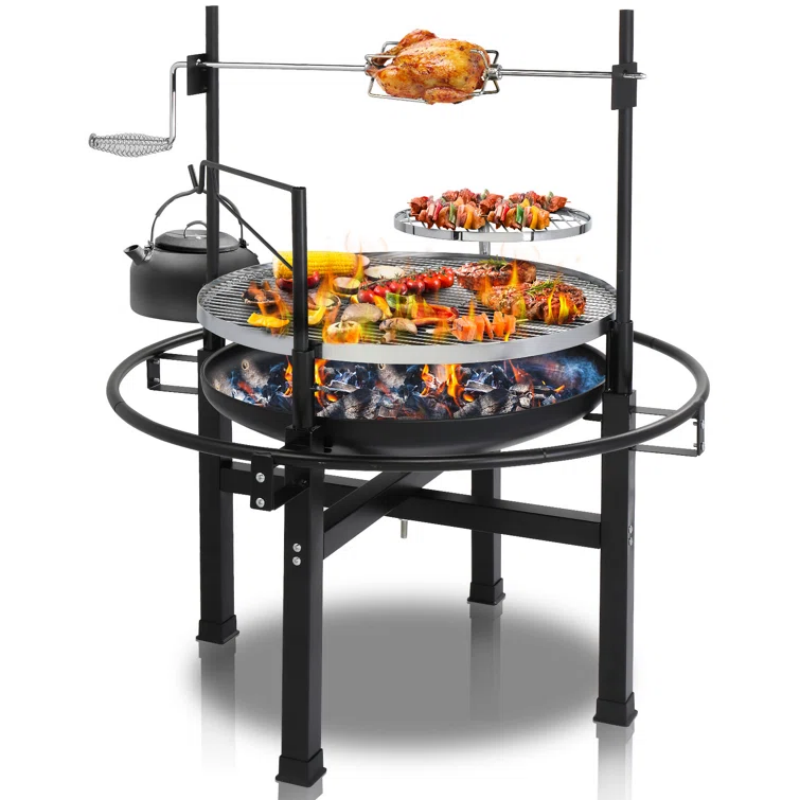 Competitive Price Sausage Vegetable Foldable Portable Charcoal Carbon Steel BBQ Grill