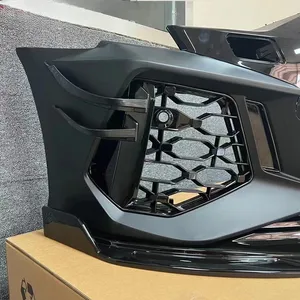 Kit carrosserie avant <span class=keywords><strong>A3</strong></span> S3 avec calandre en polypropylène et lèvre avant 2020 2021 <span class=keywords><strong>2022</strong></span> - Product Image 4