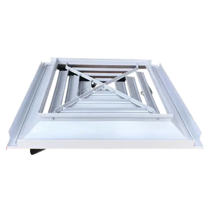 Diffusore d'<span class=keywords><strong>Aria</strong></span> in Plastica di Alta Qualità per Sistema HVAC - Facile Installazione, Montaggio a Soffitto per Ufficio - Product Image 4