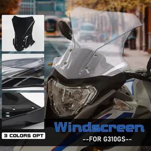 XXUN قطع الغيار للدرجة النارية بجولة الزجاج الأمامي الرياح عاكس ل BMW G310GS G 310 GS G310 GS 2017 2018 2019 2020 2021
