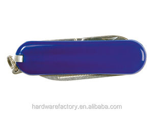 Yangjiang Mini navaja multiusos azul rojo castilla outils à main pliant poche suisse couteau de ligne - Product Image 2