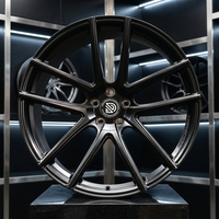Nouvelles jantes forgées GUDE Deep Dish pour Audi Mercedes pour 5x120/108/112 17-21 pouces en alliage d'aluminium
