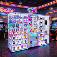 Machine de jeu d'arcade à monnayeur, machine à attraper les poupées, machine à grue à attraper les jouets, machine à distribuer des cadeaux et des prix pour parc d'attractions