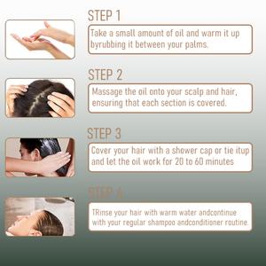 Huile de croissance des cheveux Batana pour lutter contre la perte de cheveux, réparer les cheveux abîmés, favoriser la repousse, 120g, naturelle, biologique, OEM, ODM, personnalisation de la marque privée - Product Image 5