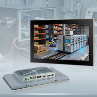 Panel PC Industrial de 15.6 Pulgadas, Económico, Intel J1900 Bay Trail, Sin Ventilador, FHD, Táctil PCAP, IP66, Computadora HMI