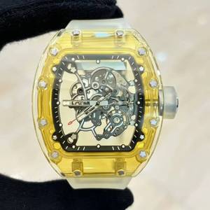 Reloj de Lujo de Alta Calidad 055, Cristal Transparente, Totalmente Automático, Mecánico, para Hombre, Deportivo, Empresarial, Resistente al Agua - Product Image 1