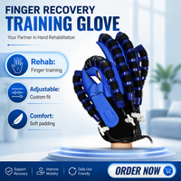 Gants de thérapie électrique Leyidi certifiés CE, attelle de doigt réglable, recharge USB, tailles S-XL, garantie 1 an