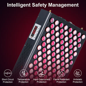 Magique Power Professional preto 3000W Quad Dual Chip 800nm 900nm terapia de luz vermelha painel flexível infravermelho luz vermelha - Product Image 3