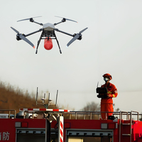 Sky Tech Nouveau design Drone de lutte contre l'incendie aérien de sauvetage d'urgence à haute efficacité