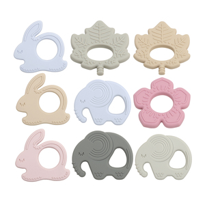 Mordedor <span class=keywords><strong>de</strong></span> Silicona para Bebé Personalizado con Diseño <span class=keywords><strong>de</strong></span> Conejito <span class=keywords><strong>de</strong></span> Dibujos Animados, Juguete Sensorial para Masticar para Recién <span class=keywords><strong>Nacidos</strong></span>, Libre <span class=keywords><strong>de</strong></span> BPA - Product Image 2