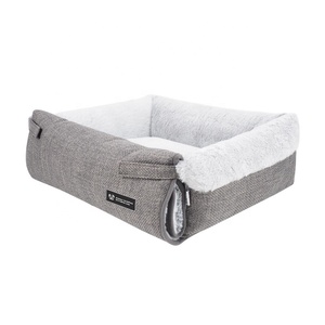 Peppy Buddies 2 en 1 cama para <span class=keywords><strong>mascotas</strong></span> de alta calidad y protector de sofá de pelo de conejo de imitación súper suave y cálido con <span class=keywords><strong>funda</strong></span> extraíble - Product Image 1