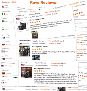 Yoshan 6kg 10kg 12kg 15kg Coffee <strong>Roaster</strong> Electric Coffee Roasted Industrial Coffee Bean Roasting Machines - Product Image 6