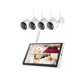 Tuya Bộ NVR Bộ Hệ Thống An Ninh Camera CCTV Màn Hình 10.1 Inch 3MP 4CH Bộ Nvr 4 Camera - Product Image 1