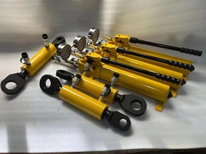 Complete Set P-80, 2200Ml Olie, Enkelwerkende Hydraulische Handpomp Met Twee Snelheden - Product Image 2