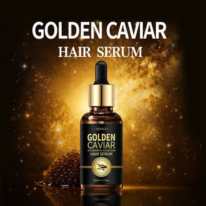 Sérum capillaire Greenlem GOLDEN CAVIAR, contrôle des frisottis, restaure la brillance des cheveux - Product Image 6