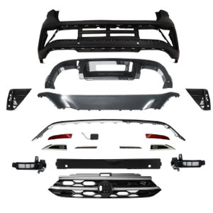 ชุดแต่งสไตล์ R สำหรับ Volkswagen <span class=keywords><strong>T</strong></span>-<span class=keywords><strong>ROC</strong></span> รุ่นปี 2022 พร้อมกระจังหน้า กันชนหน้า บังโคลน และกันชนหลังแบบ R - Product Image 2