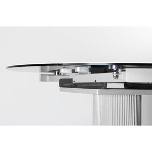 Phong cách Bắc Âu gốm đầu trắng tròn mở rộng bàn ăn cho phòng ăn căn hộ - Product Image 4