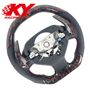 Volante Deportivo Personalizado de Fibra de Carbono Forjado con Parte Superior e Inferior Planas para Lexus IS NX RC 200 250 300 350 GX GS ES ISF RCF - Product Image 3