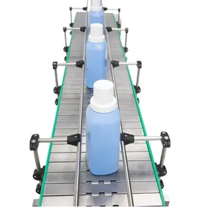 Bifa Industrial Stainless Steel Slat Band Chain Table Top Conveyor Suppliers Bottles Line Conveyors