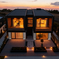 Maisons préfabriquées modernes pliables, conteneurs modulaires, villas, bureaux, maisons préfabriquées en conteneurs