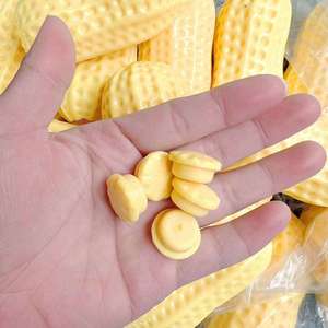 DIY Peanut TPR Inflatable Shell Components Stress Relief Empty <b>Ball</b> Decompression <b>Squeeze</b> Toy Container - Product Image 4