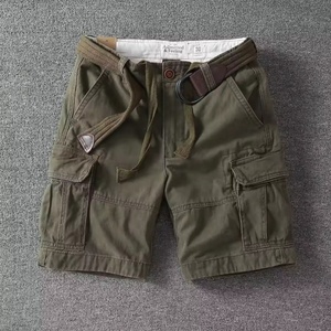 Shorts Bermuda Décontractés d'Été pour Hommes en Coton Camouflage – 100% Coton Anti-Plis, Respirant et Écologique – Grande Vente - Product Image 3