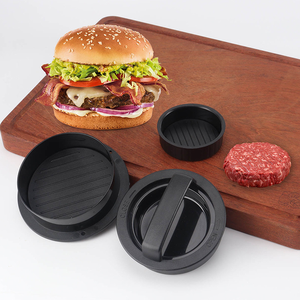Kit de presse à viande Smash Burger Patty Smasher <span class=keywords><strong>Steak</strong></span> Maker avec brosse à sauce en silicone Cuisine domestique et outil de roucoulement de plaque de barbecue en plein air - Product Image 2