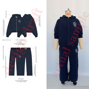 Maglione Casual da <span class=keywords><strong>Donna</strong></span> Venduto Direttamente dalla Fabbrica, <span class=keywords><strong>Cardigan</strong></span> Unisex con Cappuccio, Tinta Unita, Lavorato a Maglia con <span class=keywords><strong>Zip</strong></span> e Maniche Lunghe - Product Image 6