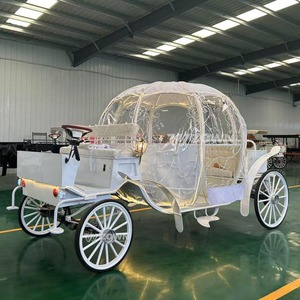 Carruaje Multifuncional Personalizable con Forma de Calabaza, Tirado por Caballos, para Escenarios Temáticos de Ciudades Comerciales y Atracciones Turísticas - Product Image 5