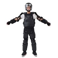 Venta al por mayor de material Oxford de poliéster PE armadura dura de cuerpo completo al aire libre equipo de defensa personal para fines de seguridad