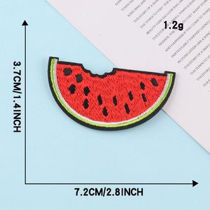 Creative Embroidery Simulation Food Applique Hamburger Pizza Patch for Diy Decoration - Product Image 5