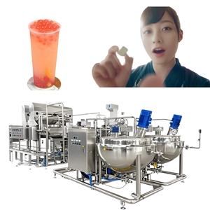 Línea de producción automática de bolas de té y cuentas de cereales de alta precisión para romper Boba & Juice Maquinaria de procesamiento de granos de cereales - Product Image 1