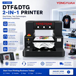 เครื่องพิมพ์ DTF 2-in-1 รุ่น YY-3250D A3 ให้ผลตอบแทนสูง ราคาประหยัด สำหรับธุรกิจพิมพ์เสื้อยืดแบบกำหนดเองเพื่อการเติบโตของธุรกิจ - Product Image 1